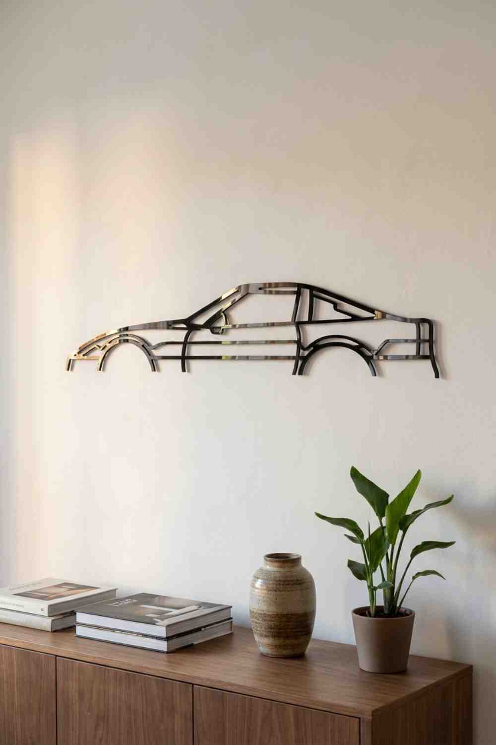 Corvette C4 - Cuadro decorativo | Cortayrecorta.es