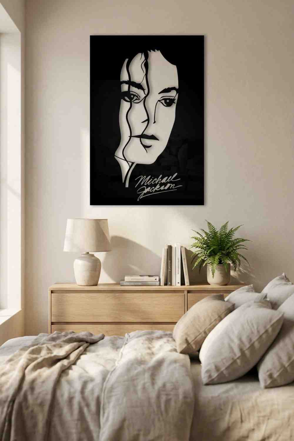 Michael Jackson - Cuadro decorativo | Cortayrecorta.es