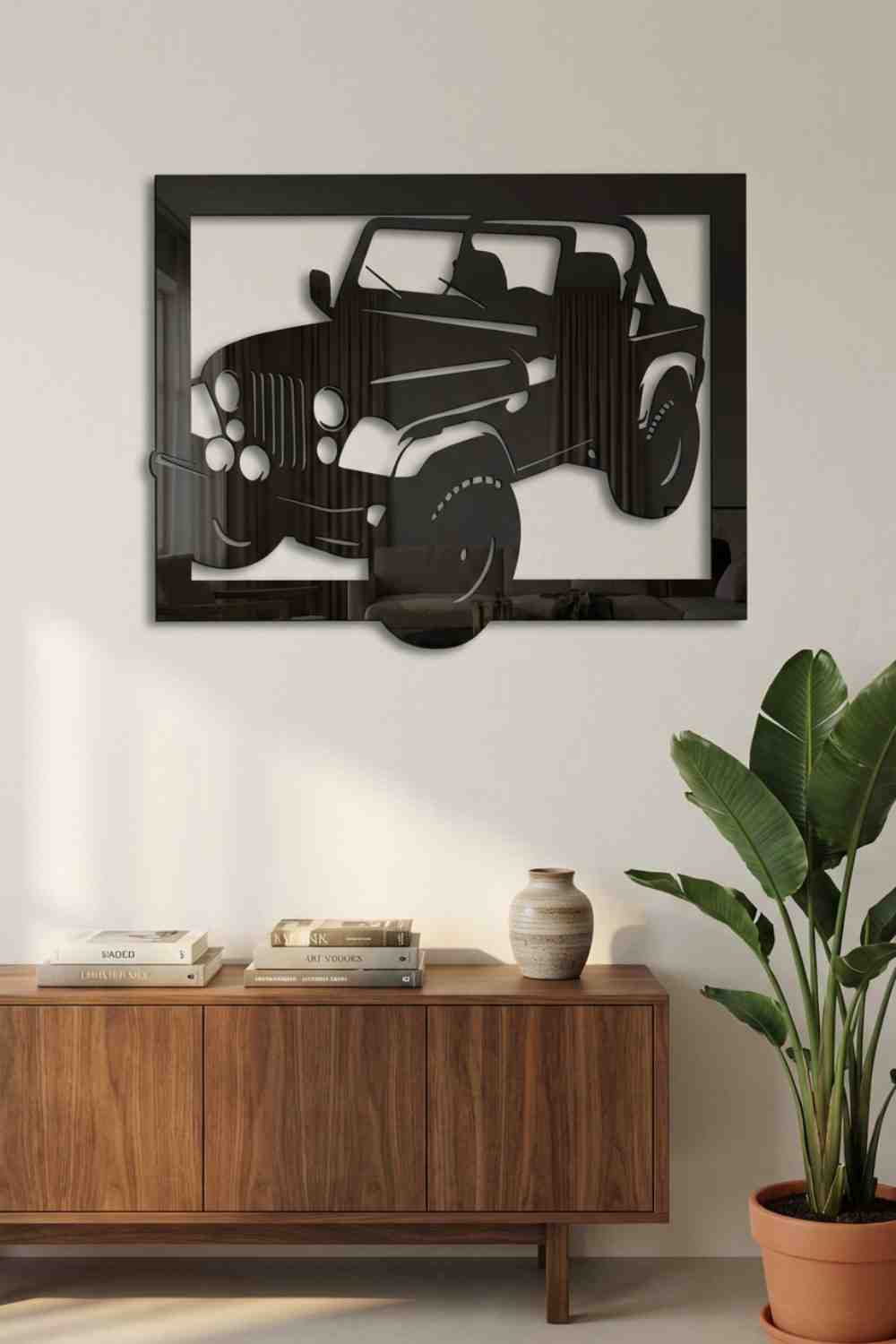 Jeep Cj7 1982 - Cuadro decorativo | Cortayrecorta.es