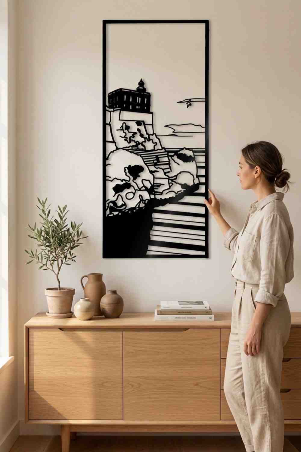Mi Faro - Cuadro decorativo | Cortayrecorta.es