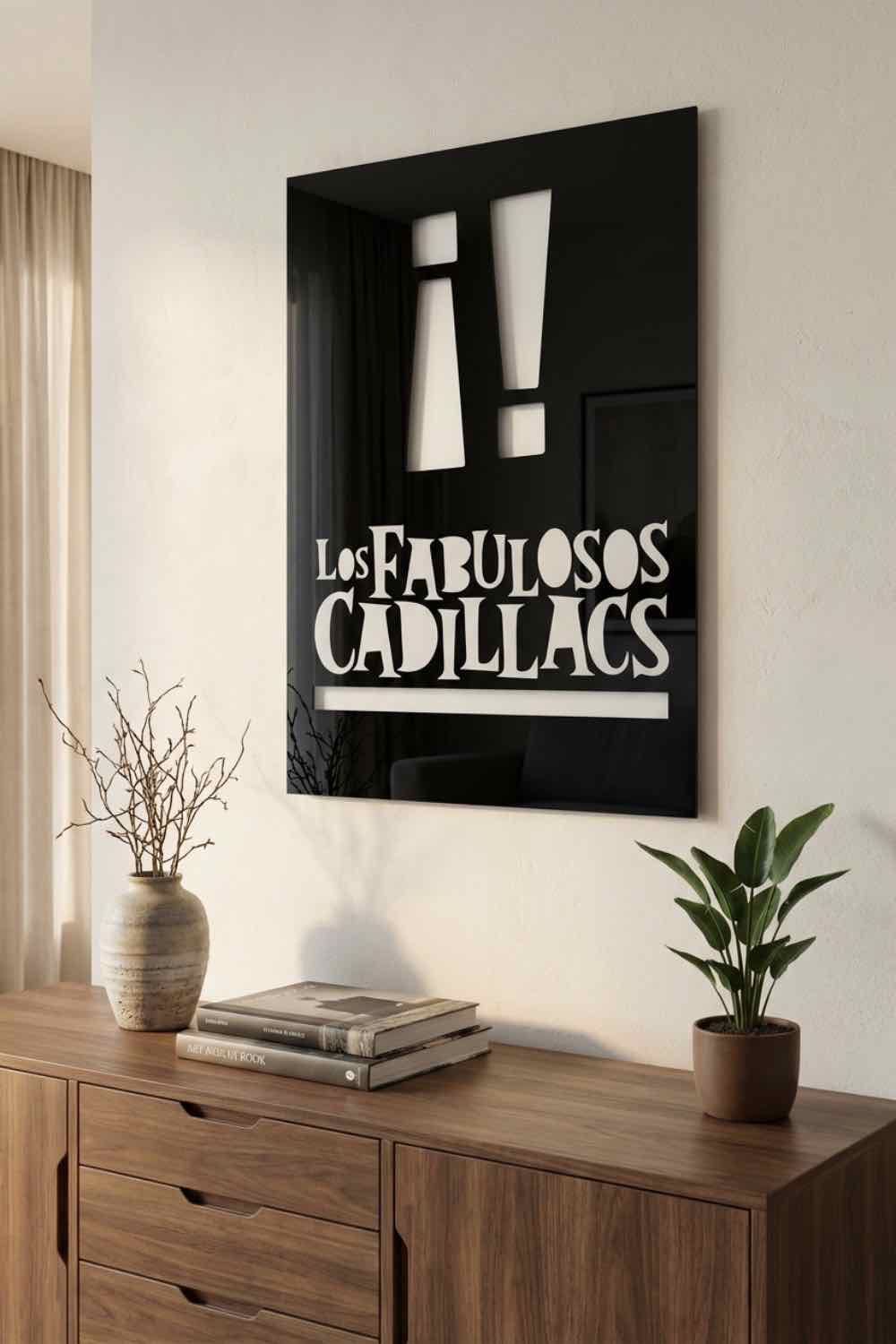 Los Fabulosos Cadillacs - Cuadro decorativo | Cortayrecorta.es