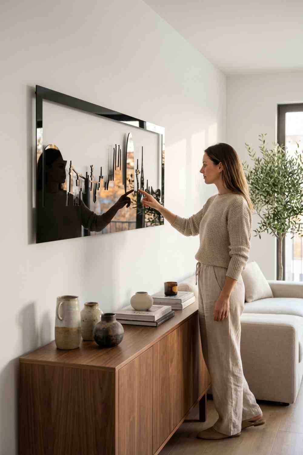 Barcelona - Cuadro decorativo | Cortayrecorta.es
