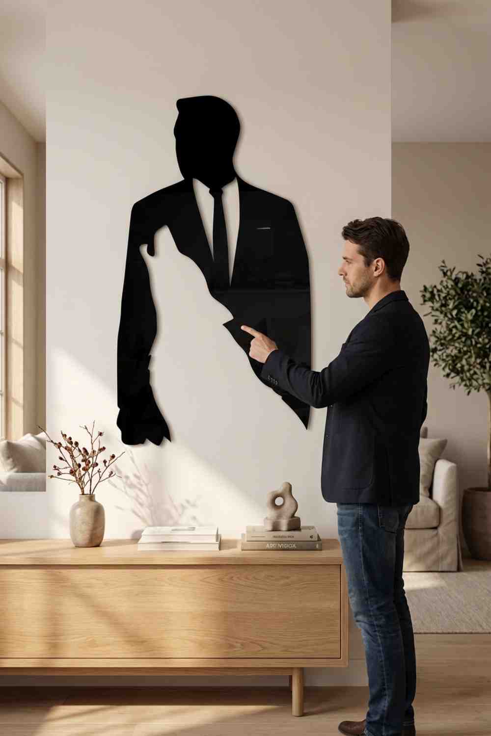 Lobo Wall Street - Cuadro decorativo | Cortayrecorta.es