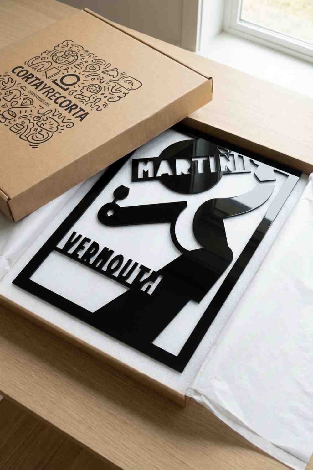 Martini Vermouth - Cuadro decorativo | Cortayrecorta.es