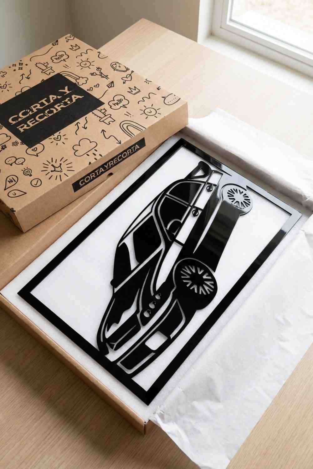 Subaru Impreza - Cuadro decorativo | Cortayrecorta.es