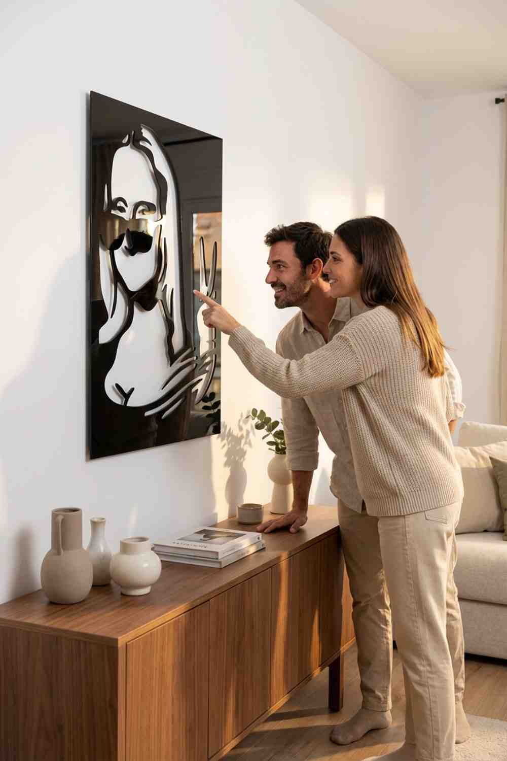 Gioconda Pop - Cuadro decorativo | Cortayrecorta.es