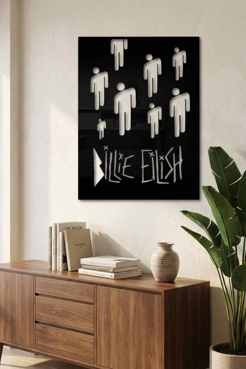 Billie Eilish - Cuadro decorativo | Cortayrecorta.es