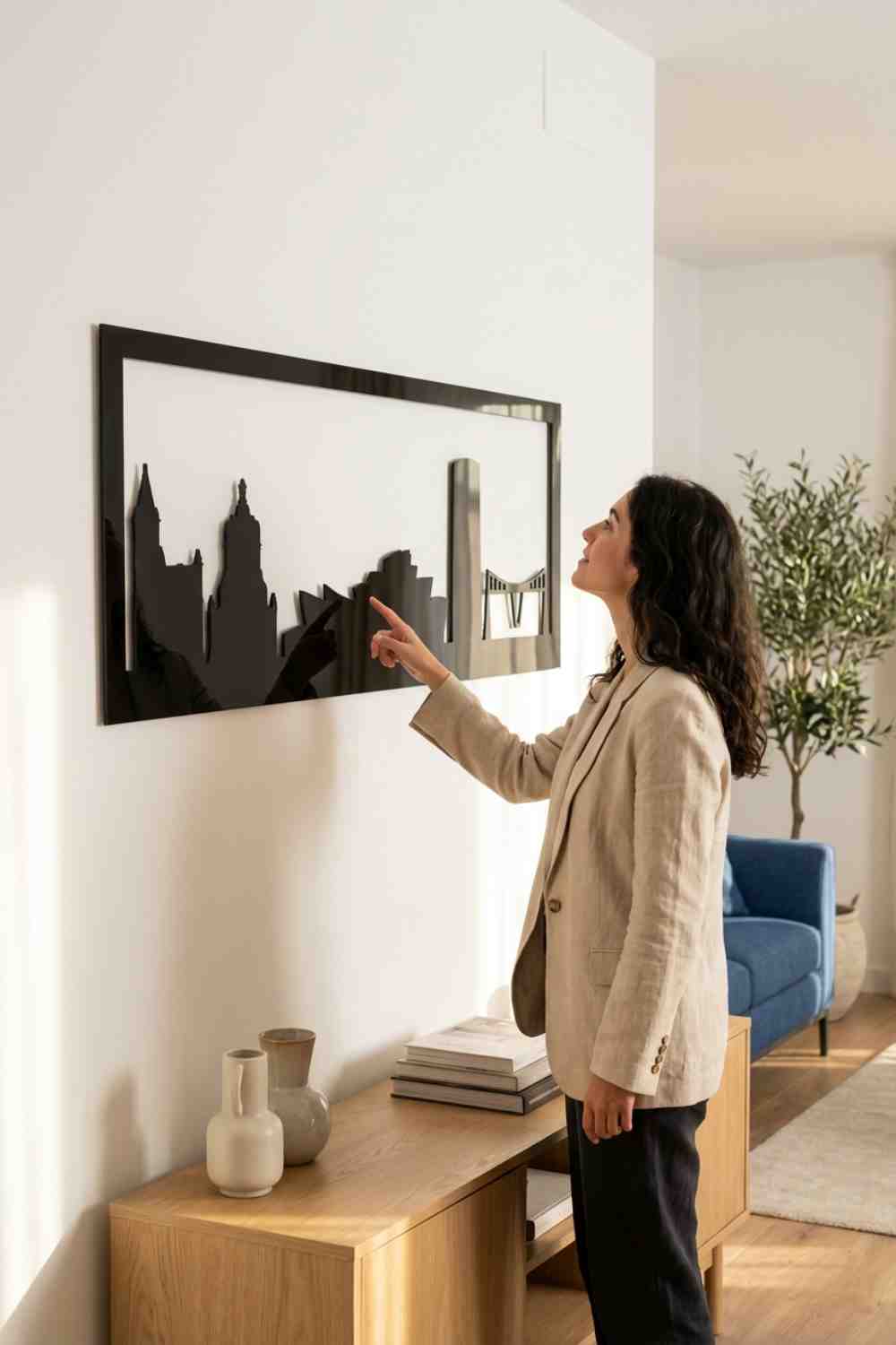 Ibiza - Cuadro decorativo | Cortayrecorta.es
