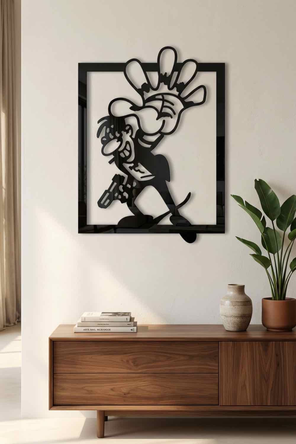 Anacleto - Cuadro decorativo | Cortayrecorta.es
