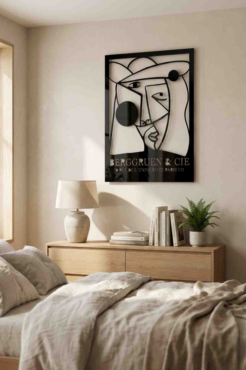 Cartel Exposicion Garabato De Picasso - Cuadro decorativo | Cortayrecorta.es