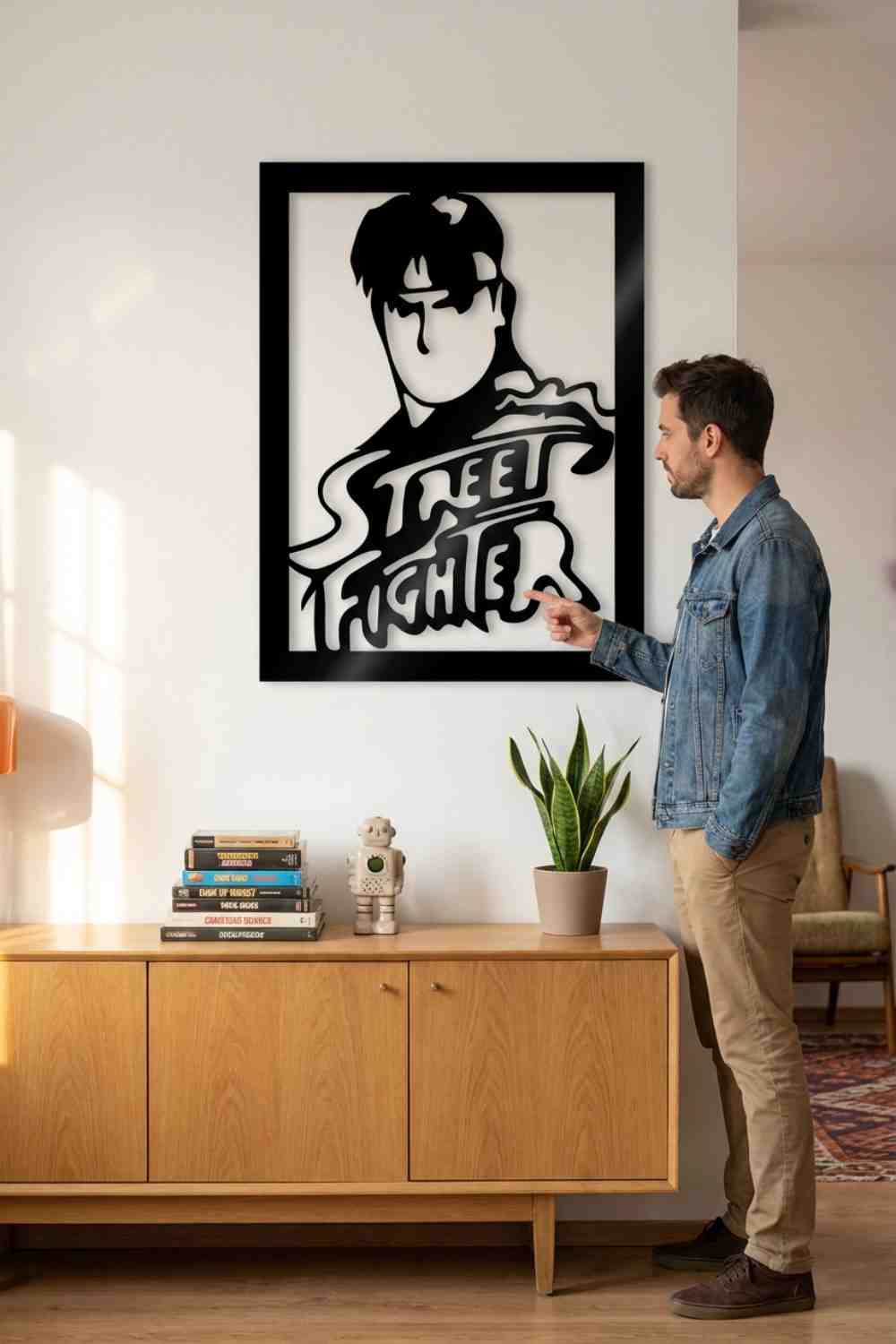 Street Fighter - Cuadro decorativo | Cortayrecorta.es