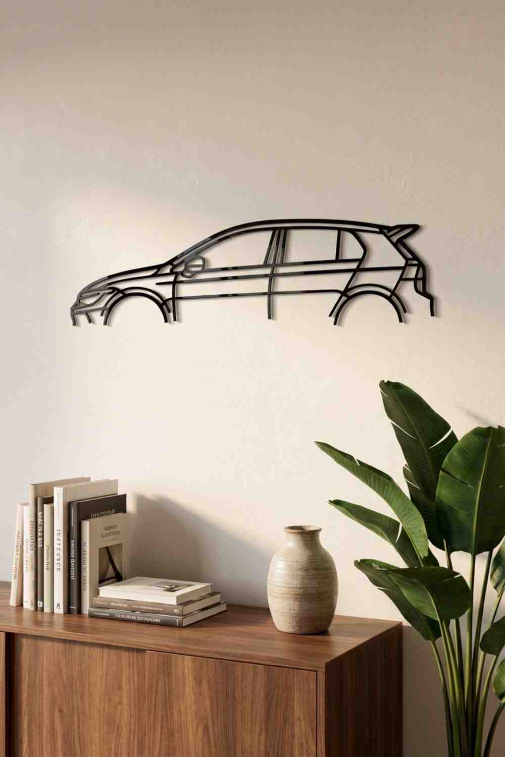 Volkswagen Golf 8 R - Cuadro decorativo | Cortayrecorta.es