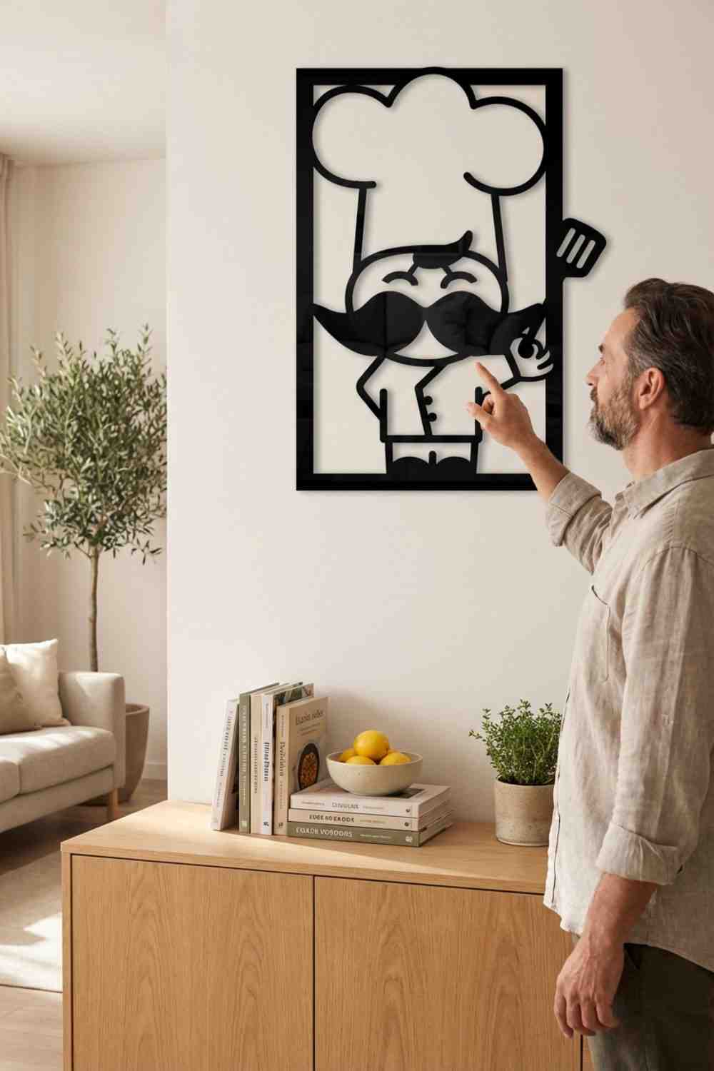 Mini Chef - Cuadro decorativo | Cortayrecorta.es