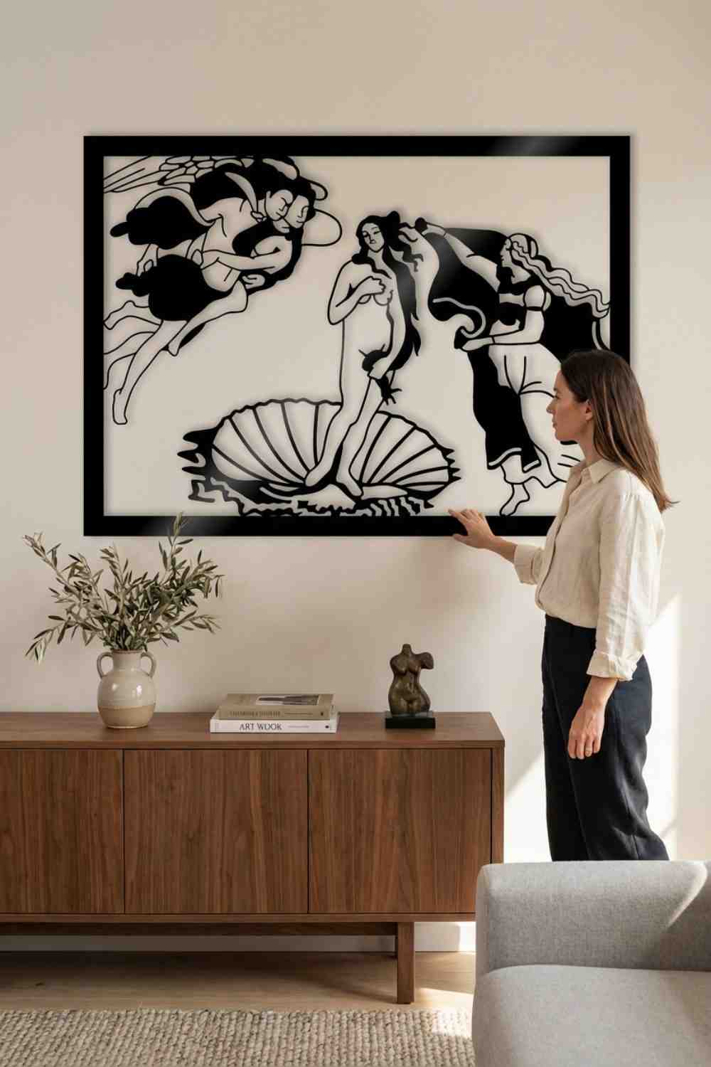 Nacimiento De Venus - Cuadro decorativo | Cortayrecorta.es