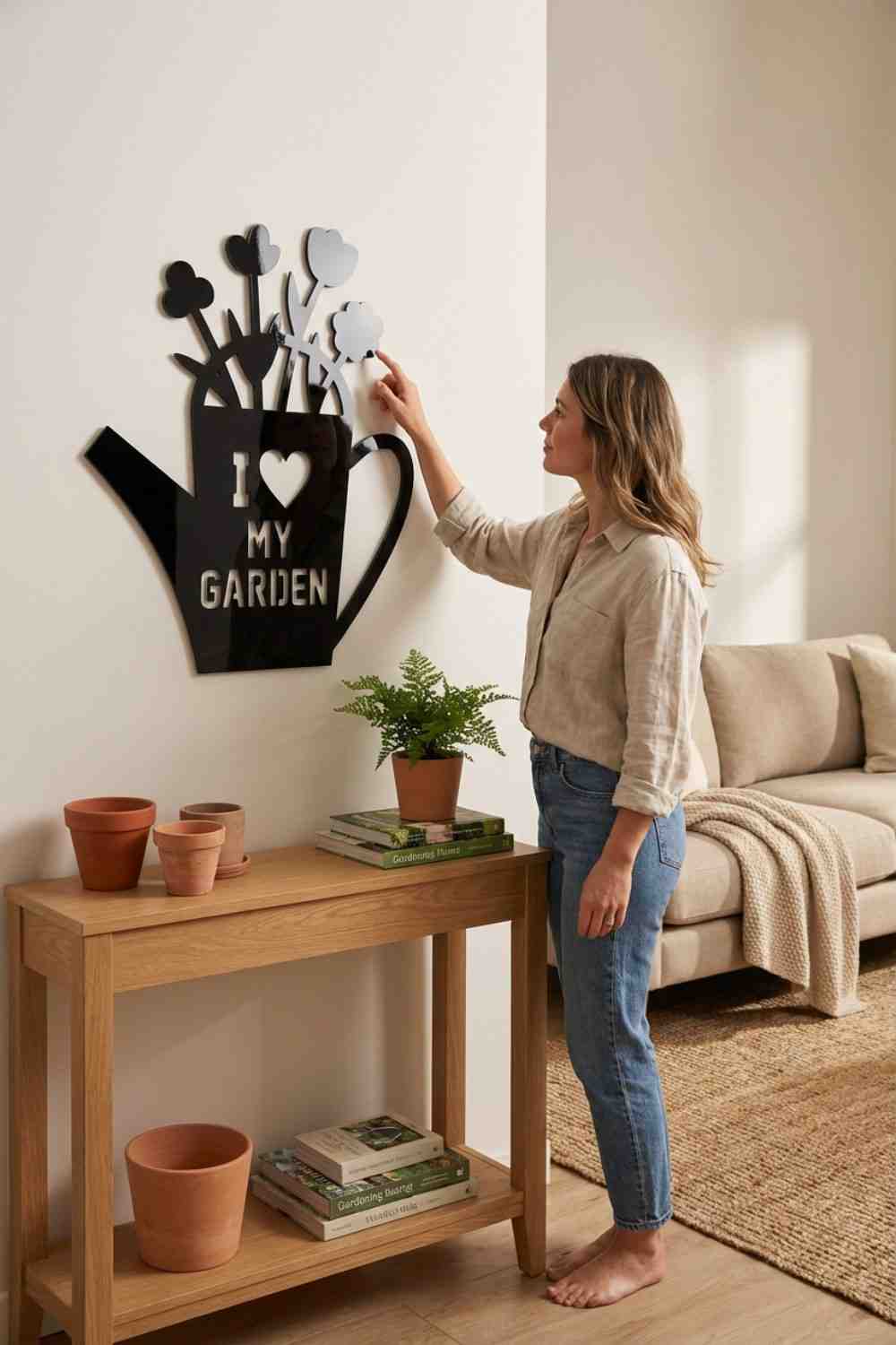 I Love My Garden - Cuadro decorativo | Cortayrecorta.es