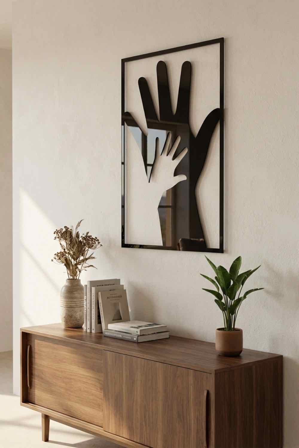 Padre E Hijo - Cuadro decorativo | Cortayrecorta.es