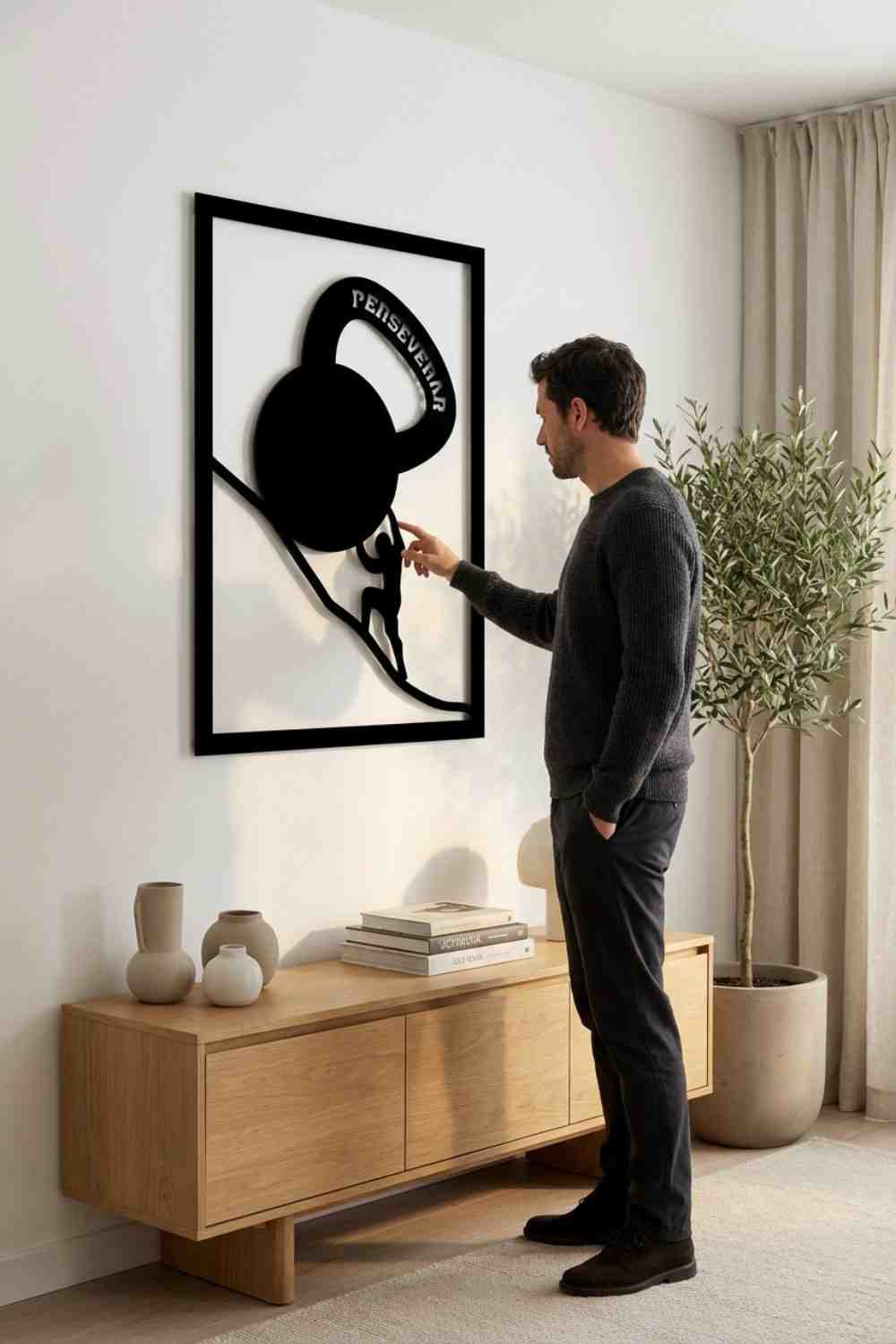 Perseverar - Cuadro decorativo | Cortayrecorta.es
