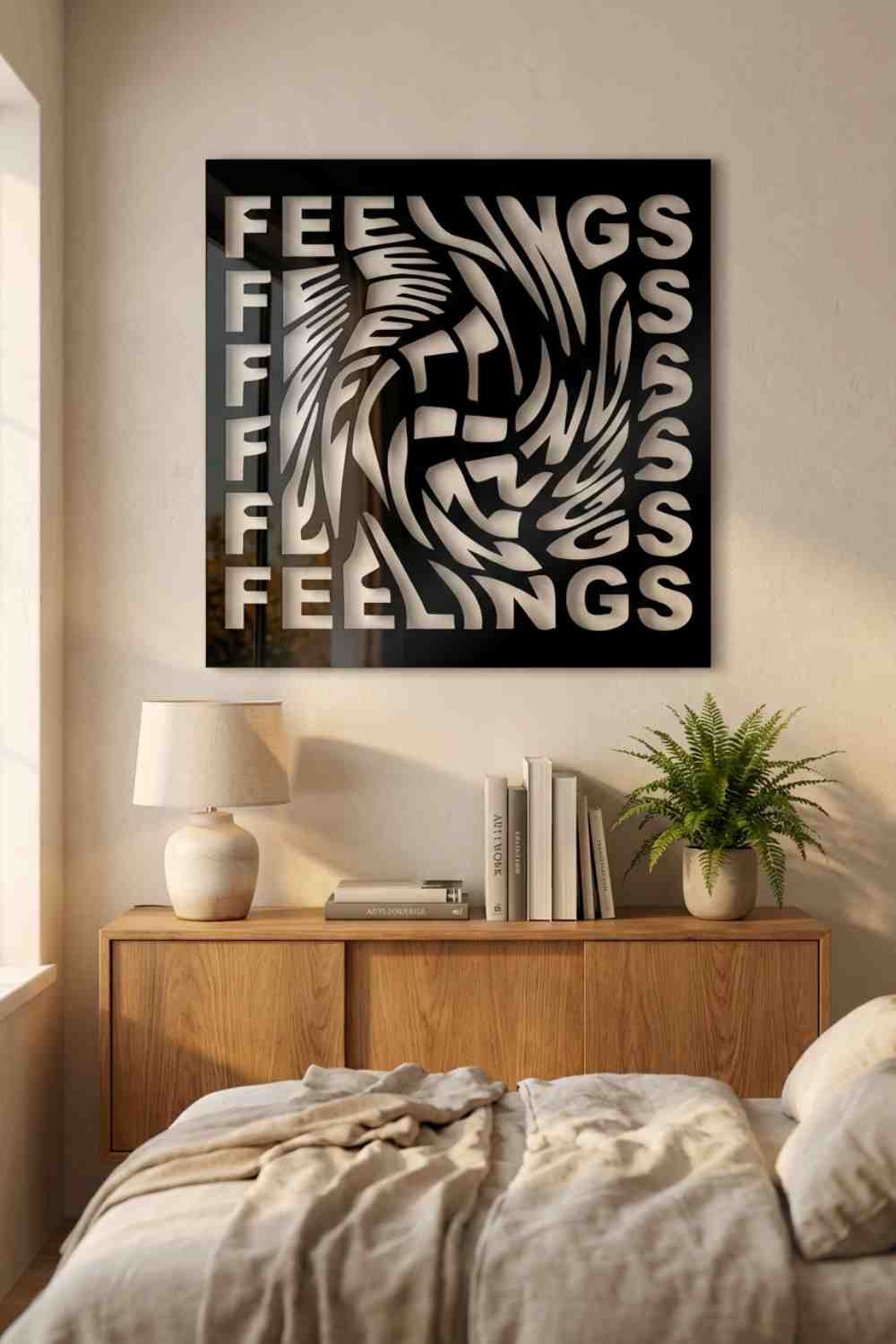 Feelings - Cuadro decorativo | Cortayrecorta.es
