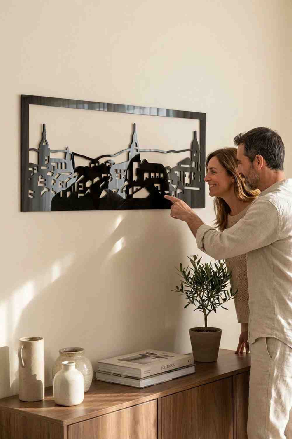 Vitoria - Cuadro decorativo | Cortayrecorta.es