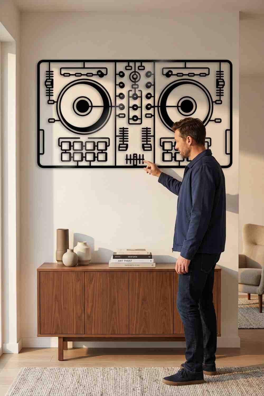 Equipo Disc Jockey - Cuadro decorativo | Cortayrecorta.es