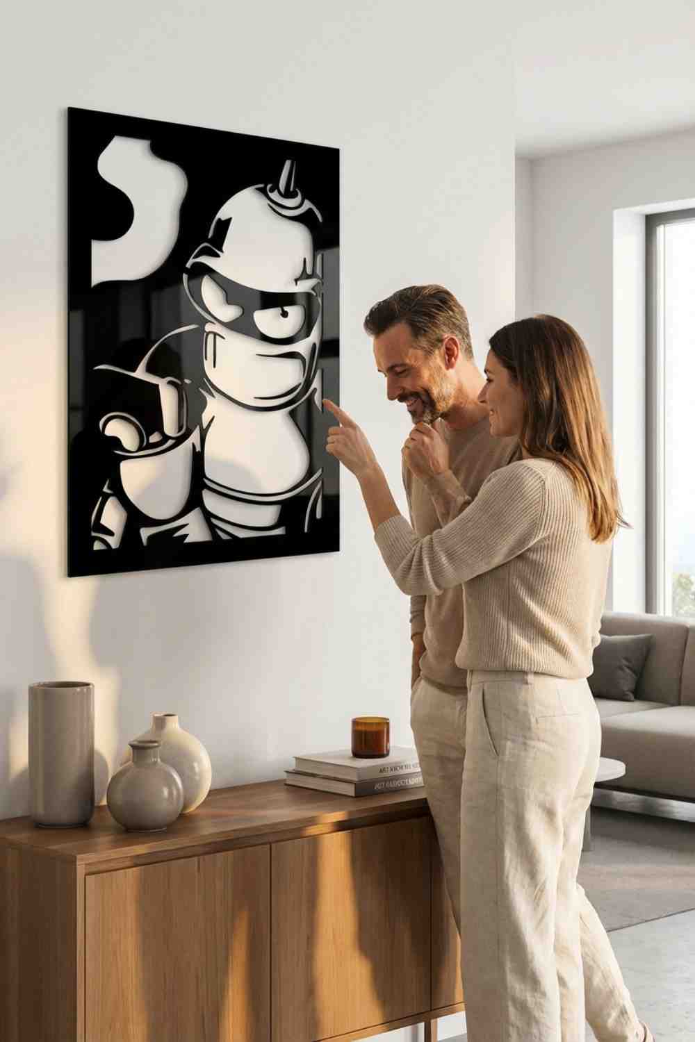 Futurama: Bender - Cuadro decorativo | Cortayrecorta.es