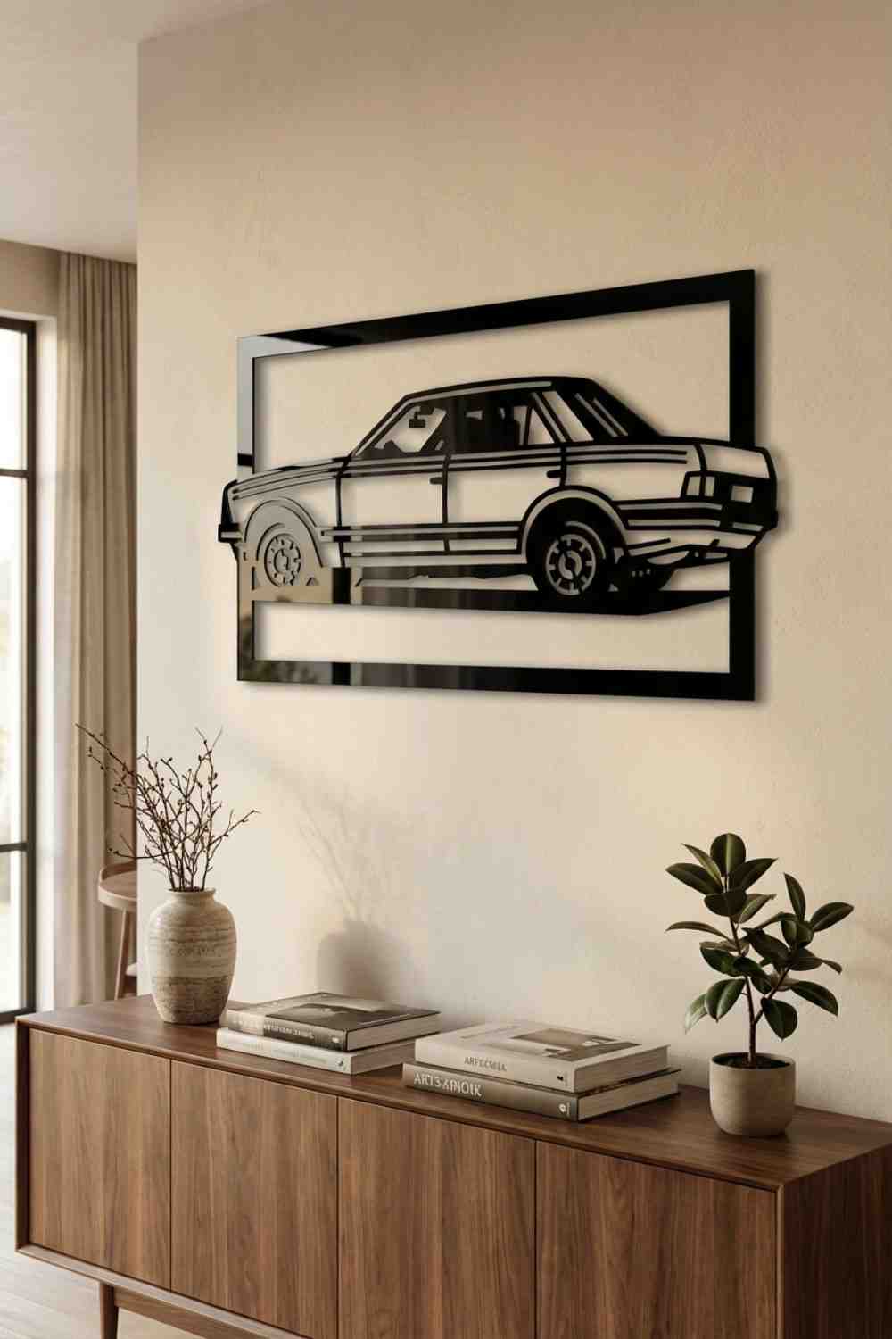 Ford Granada 1983 - Cuadro decorativo | Cortayrecorta.es