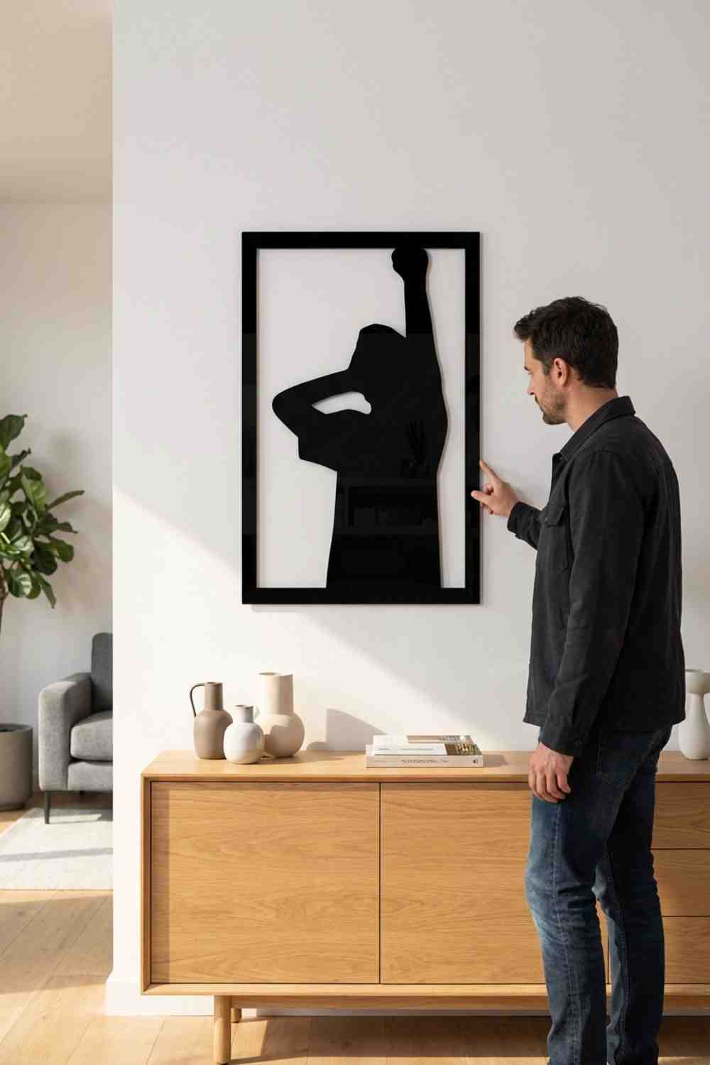 Deaf Power - Cuadro decorativo | Cortayrecorta.es