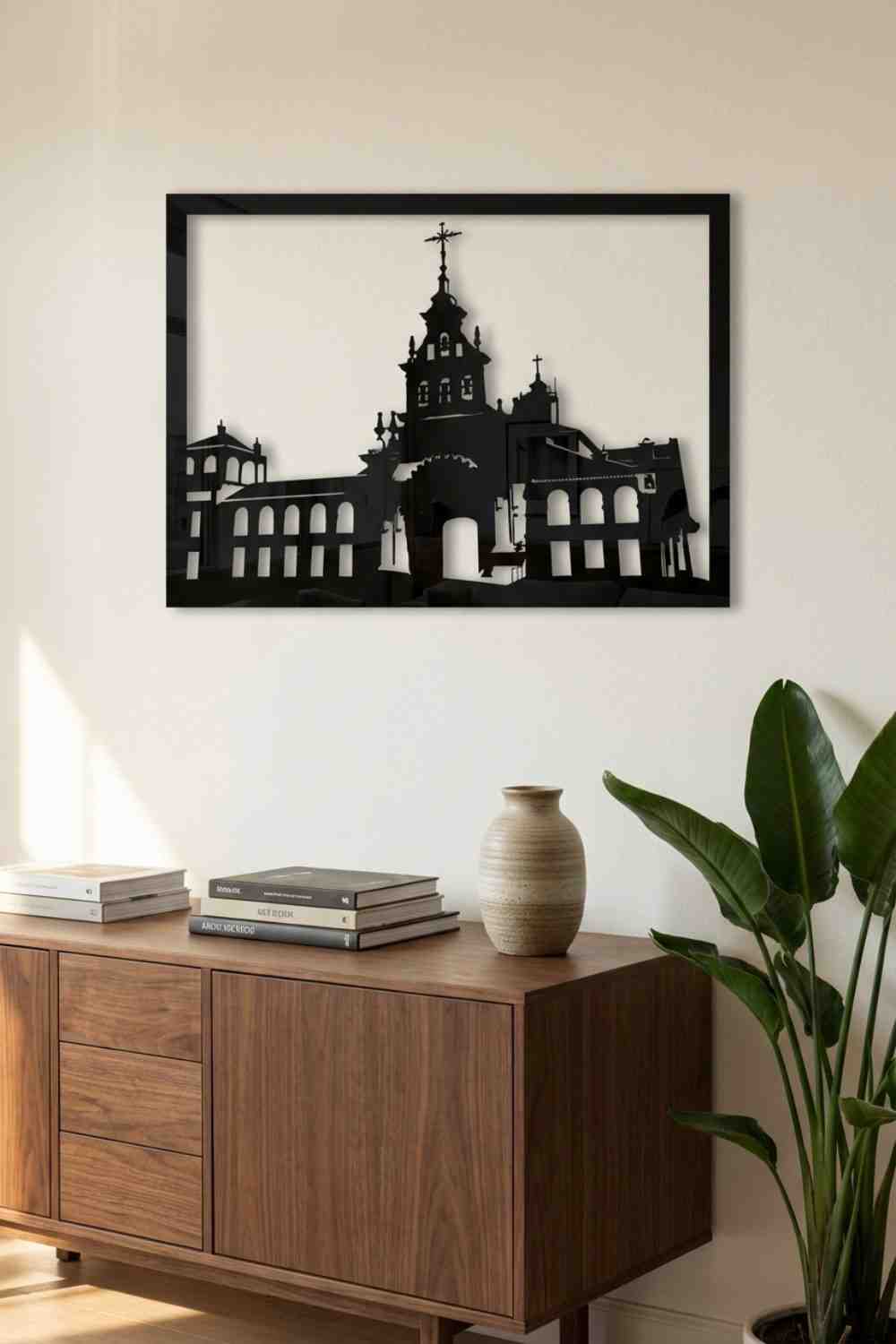 Ermita Del Rocio - Cuadro decorativo | Cortayrecorta.es