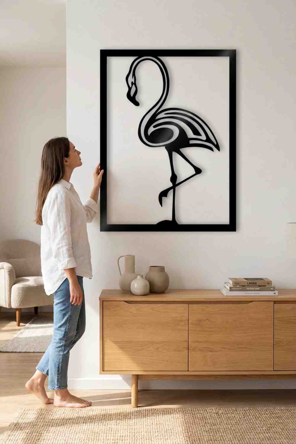 Flamenco Andaluz - Cuadro decorativo | Cortayrecorta.es