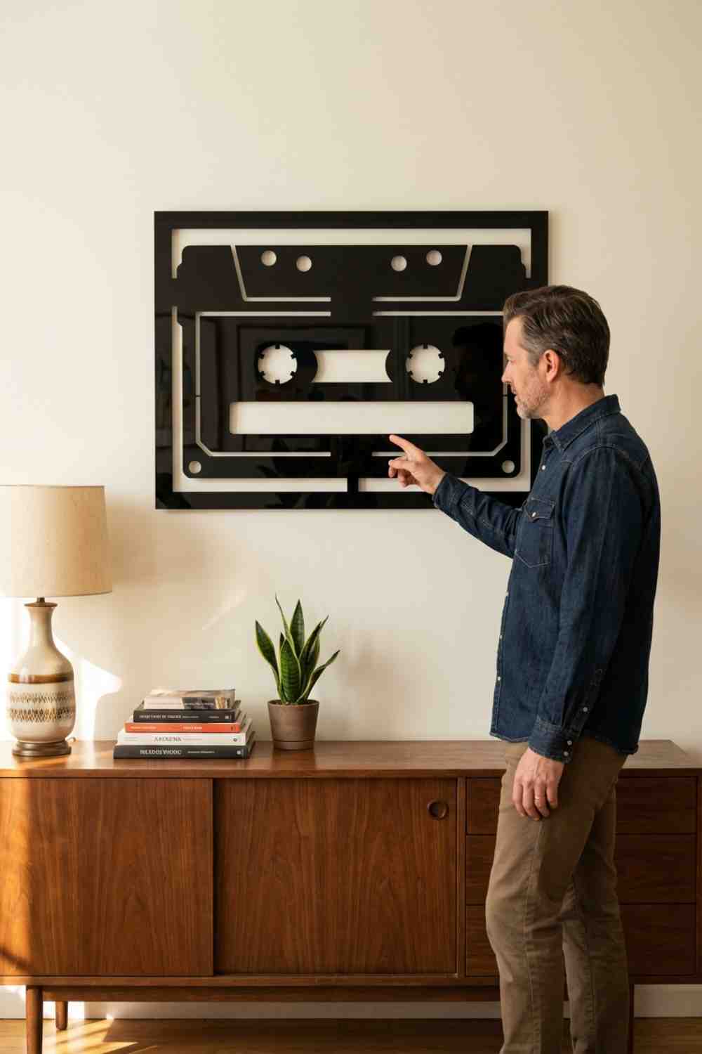 Cinta De Música - Cuadro decorativo | Cortayrecorta.es