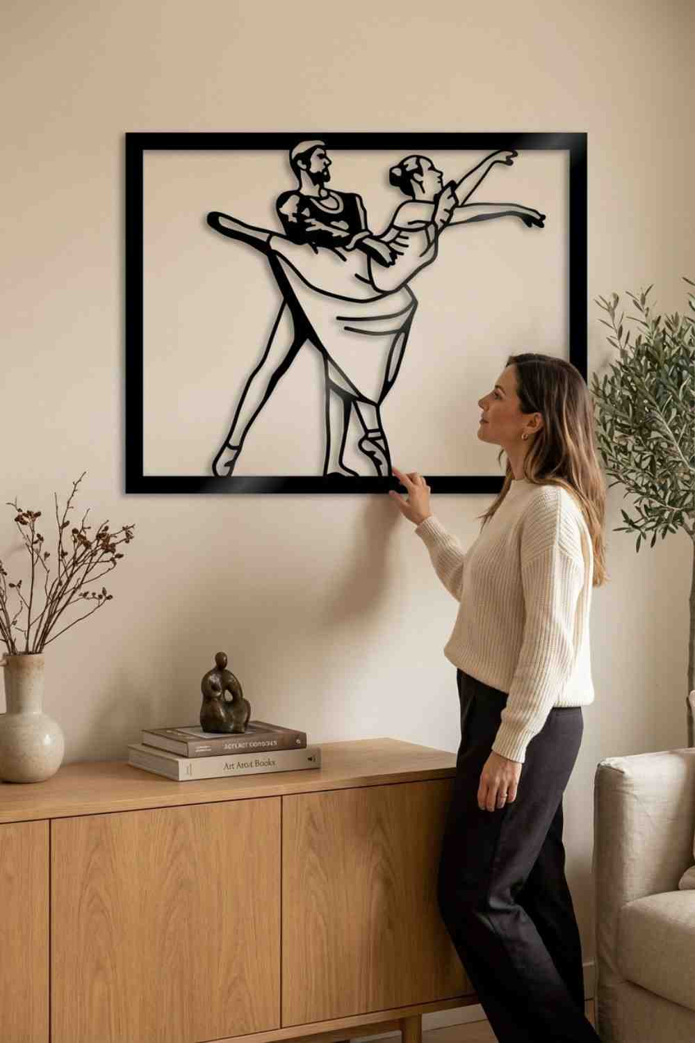 I love ballet - Cuadro decorativo | Cortayrecorta.es