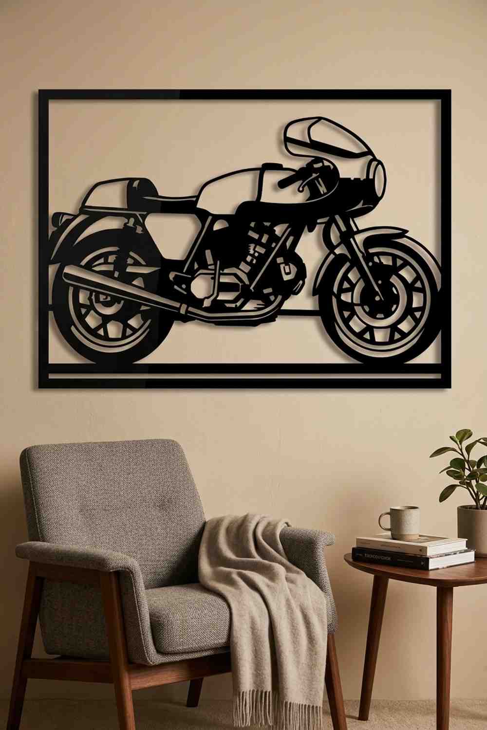 Ducati 750SS de 1974 - Cuadro decorativo | Cortayrecorta.es