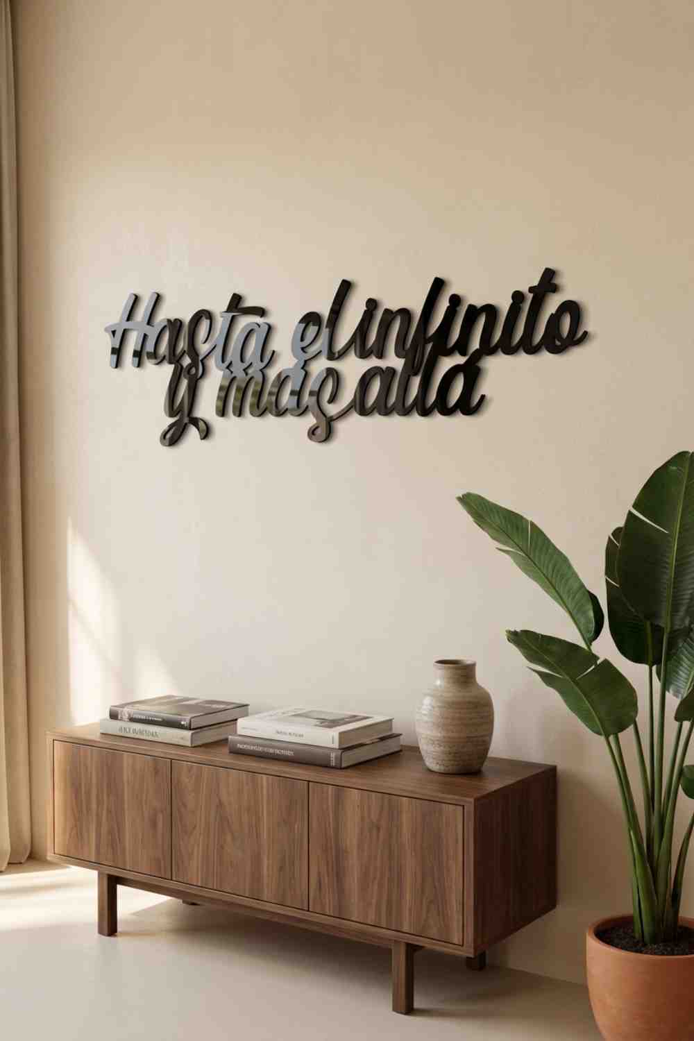 Hasta el infinito y más allá - Cuadro decorativo | Cortayrecorta.es
