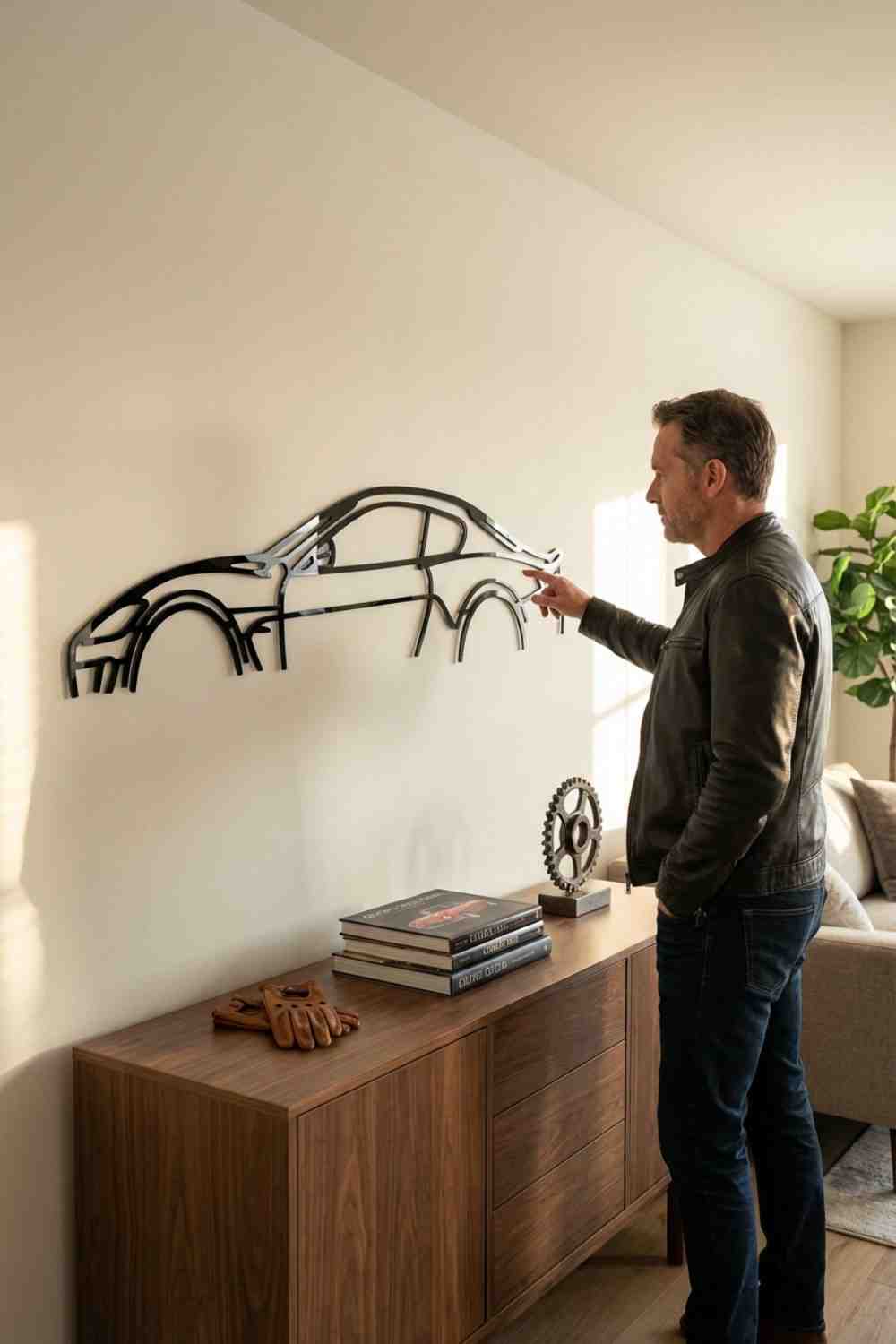 Maserati Granturismo - Cuadro decorativo | Cortayrecorta.es