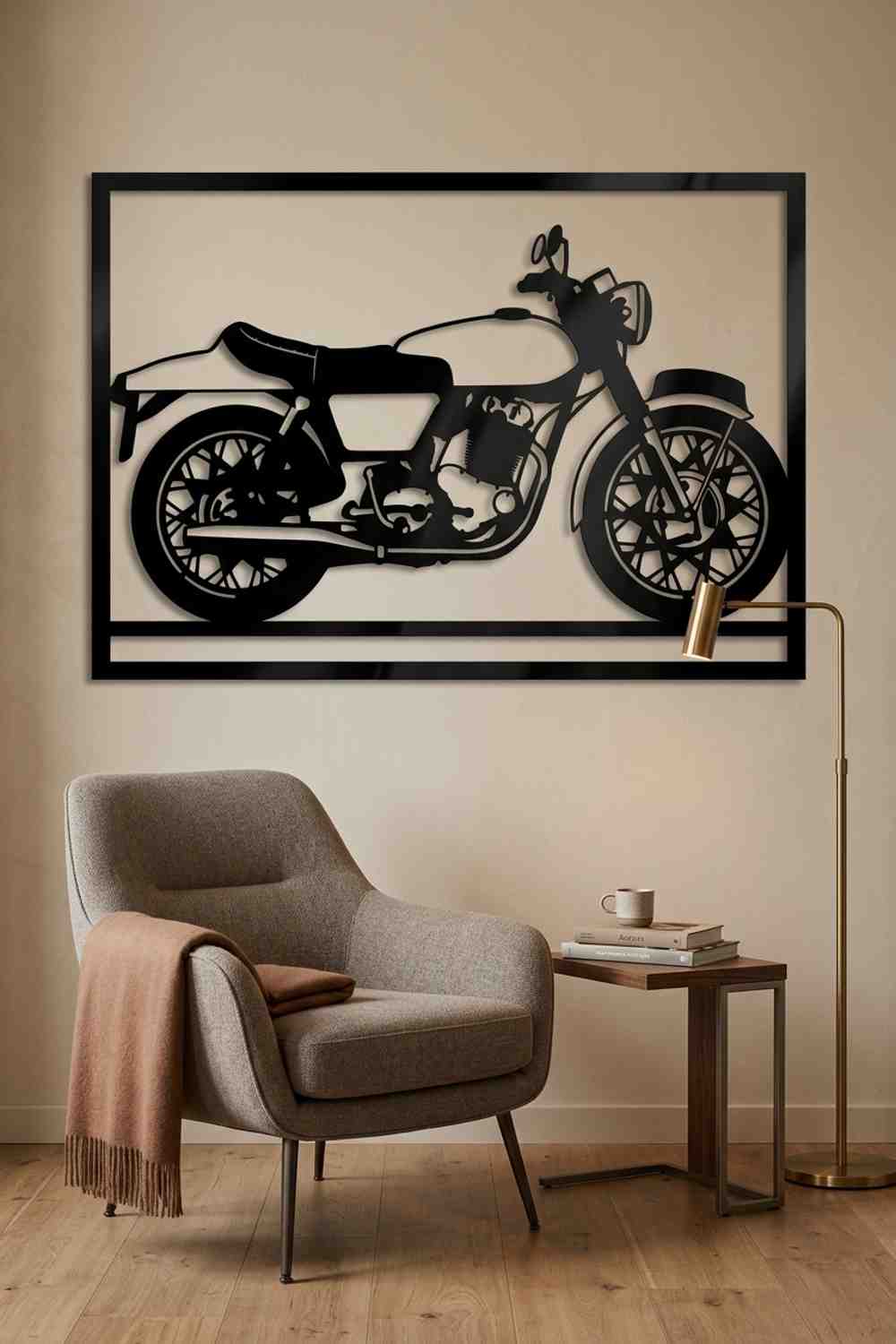 Norton Commando de 1968 - Cuadro decorativo | Cortayrecorta.es