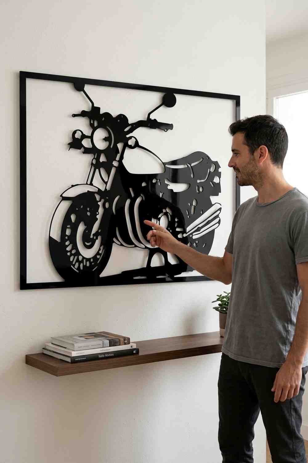 Kawasaki Z1 de 1972 (1) - Cuadro decorativo | Cortayrecorta.es