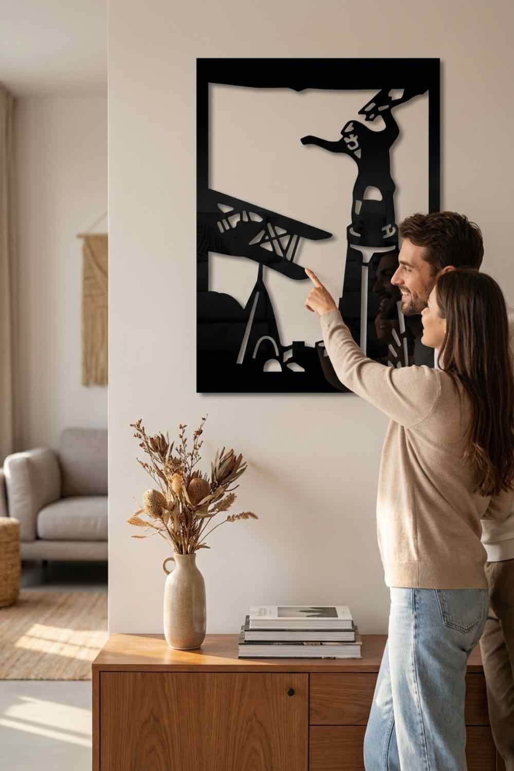 King Kong - Cuadro decorativo | Cortayrecorta.es