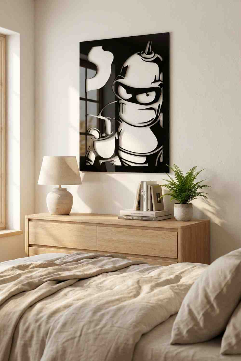 Futurama: Bender - Cuadro decorativo | Cortayrecorta.es