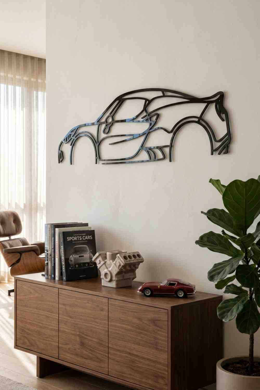 Alfa 4C - Cuadro decorativo | Cortayrecorta.es