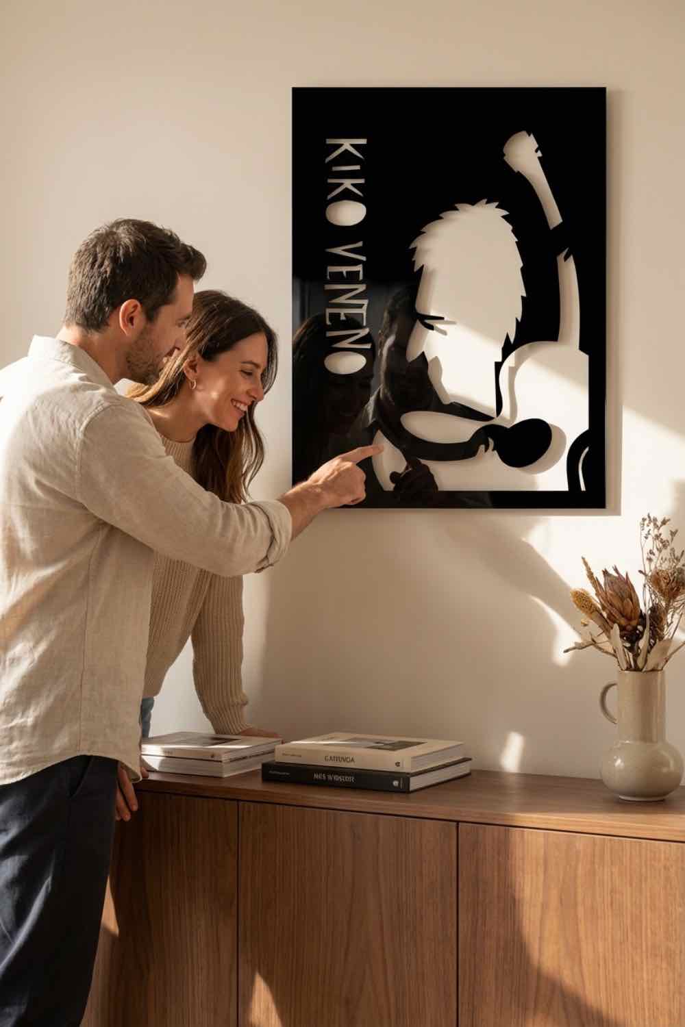 Kiko Veneno - Cuadro decorativo | Cortayrecorta.es