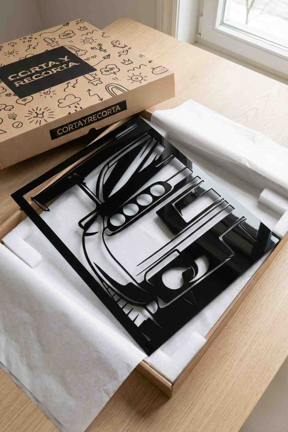 Toyota Supra - Cuadro decorativo | Cortayrecorta.es