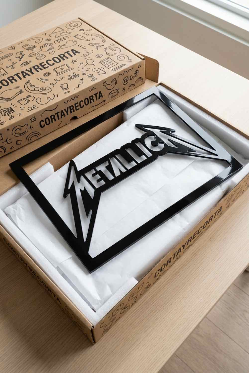 Metallica - Cuadro decorativo | Cortayrecorta.es