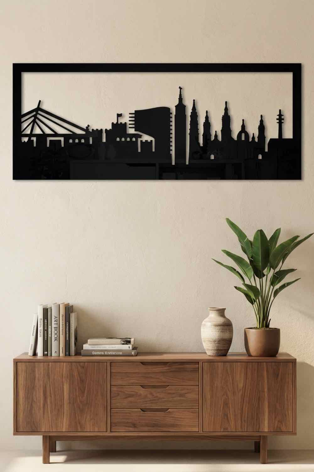 Zaragoza - Cuadro decorativo | Cortayrecorta.es