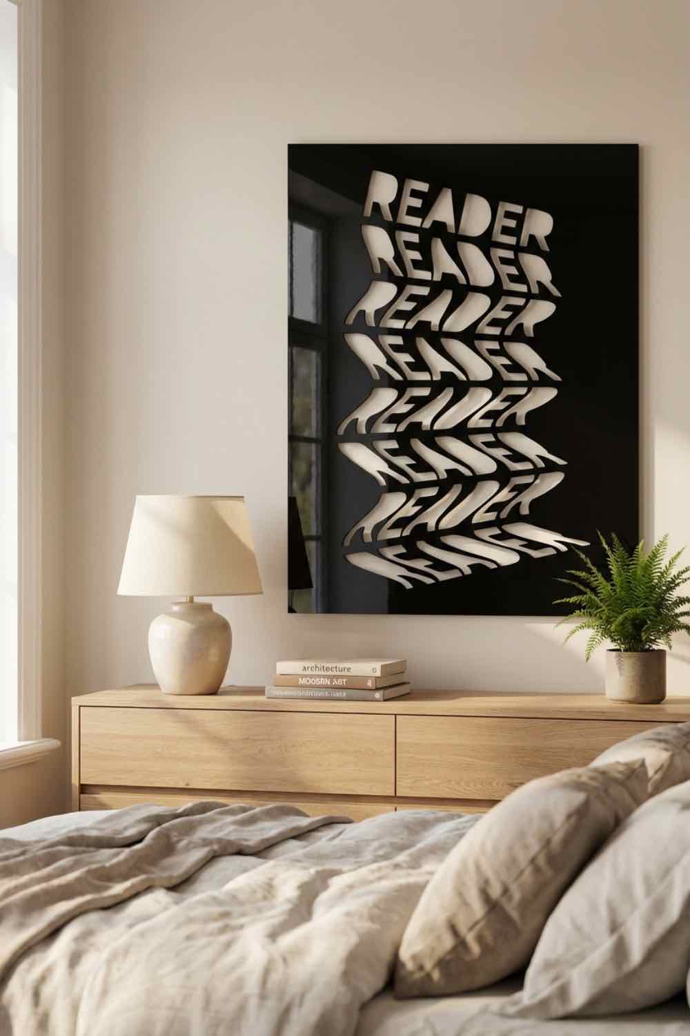 Reader - Cuadro decorativo | Cortayrecorta.es