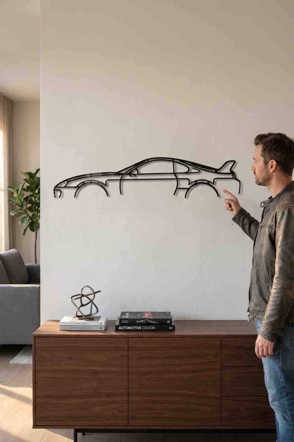 Supra Mk4 - Cuadro decorativo | Cortayrecorta.es