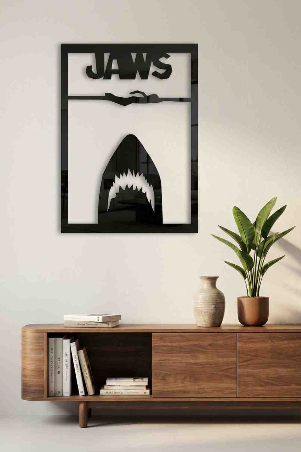 Jaws - Cuadro decorativo | Cortayrecorta.es