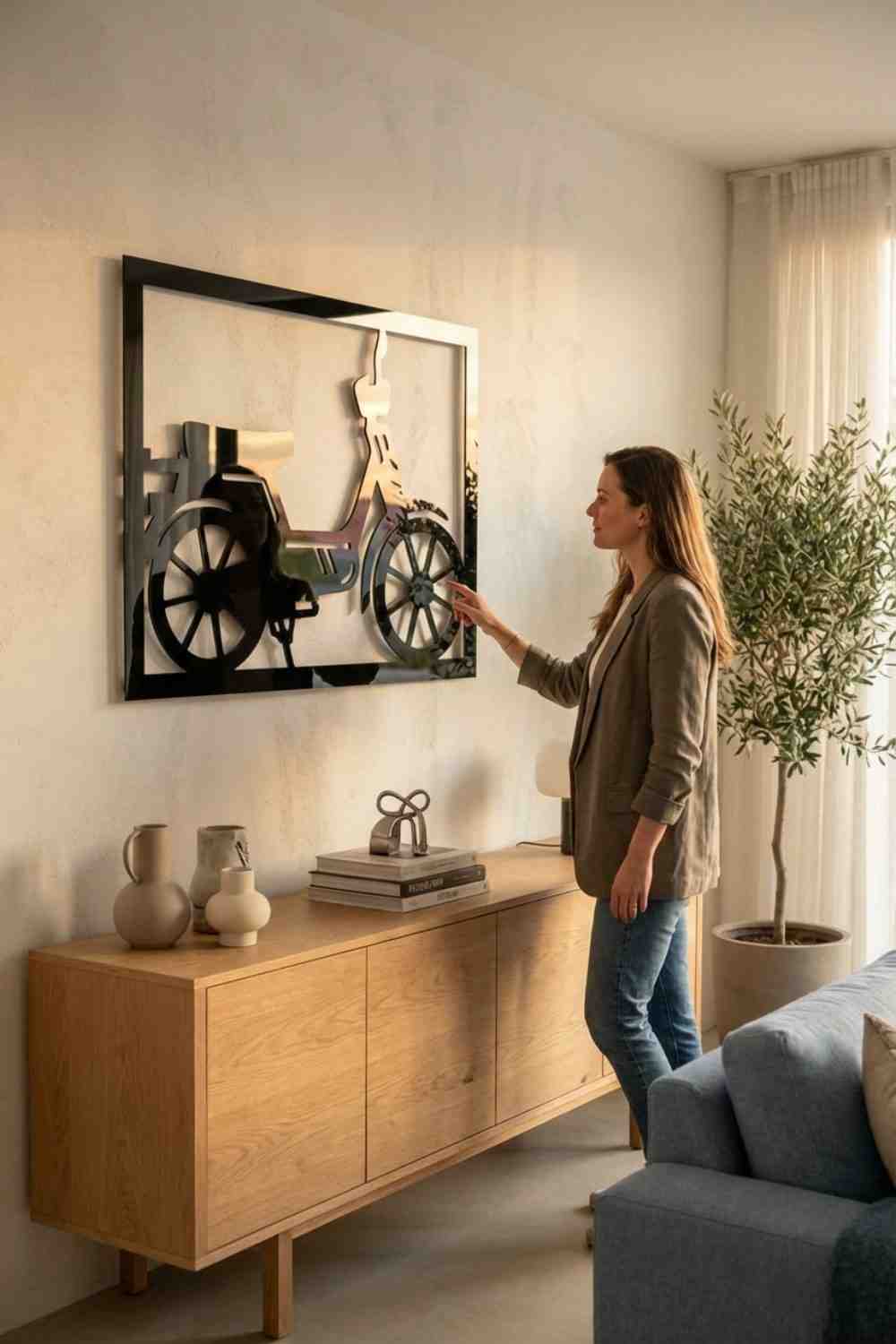 Vespino - Cuadro decorativo | Cortayrecorta.es