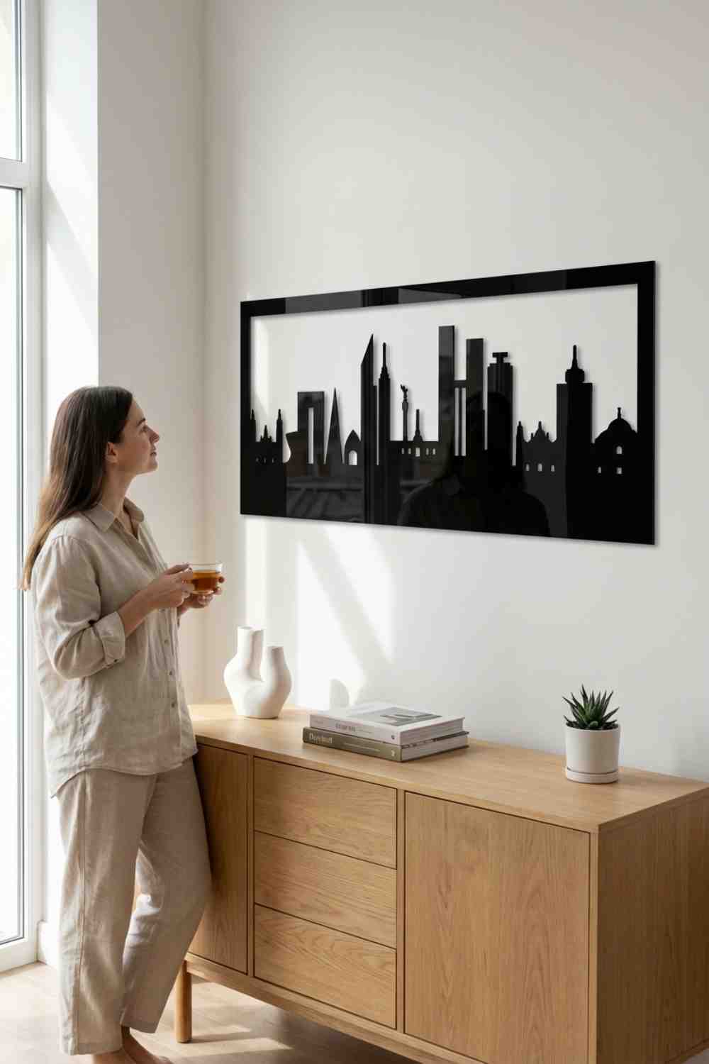 Ciudad De México - Cuadro decorativo | Cortayrecorta.es