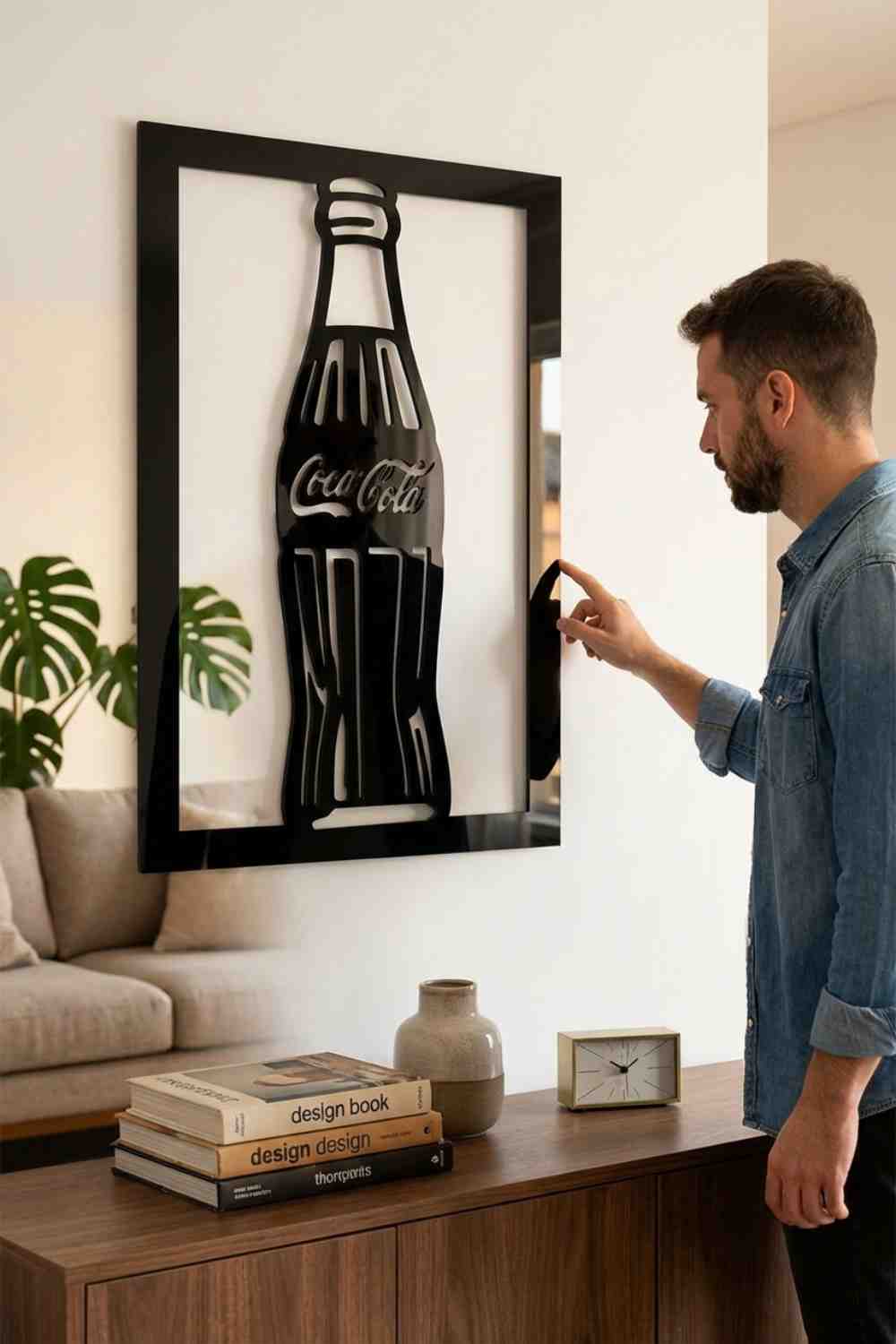 Warhol Coca Cola - Cuadro decorativo | Cortayrecorta.es