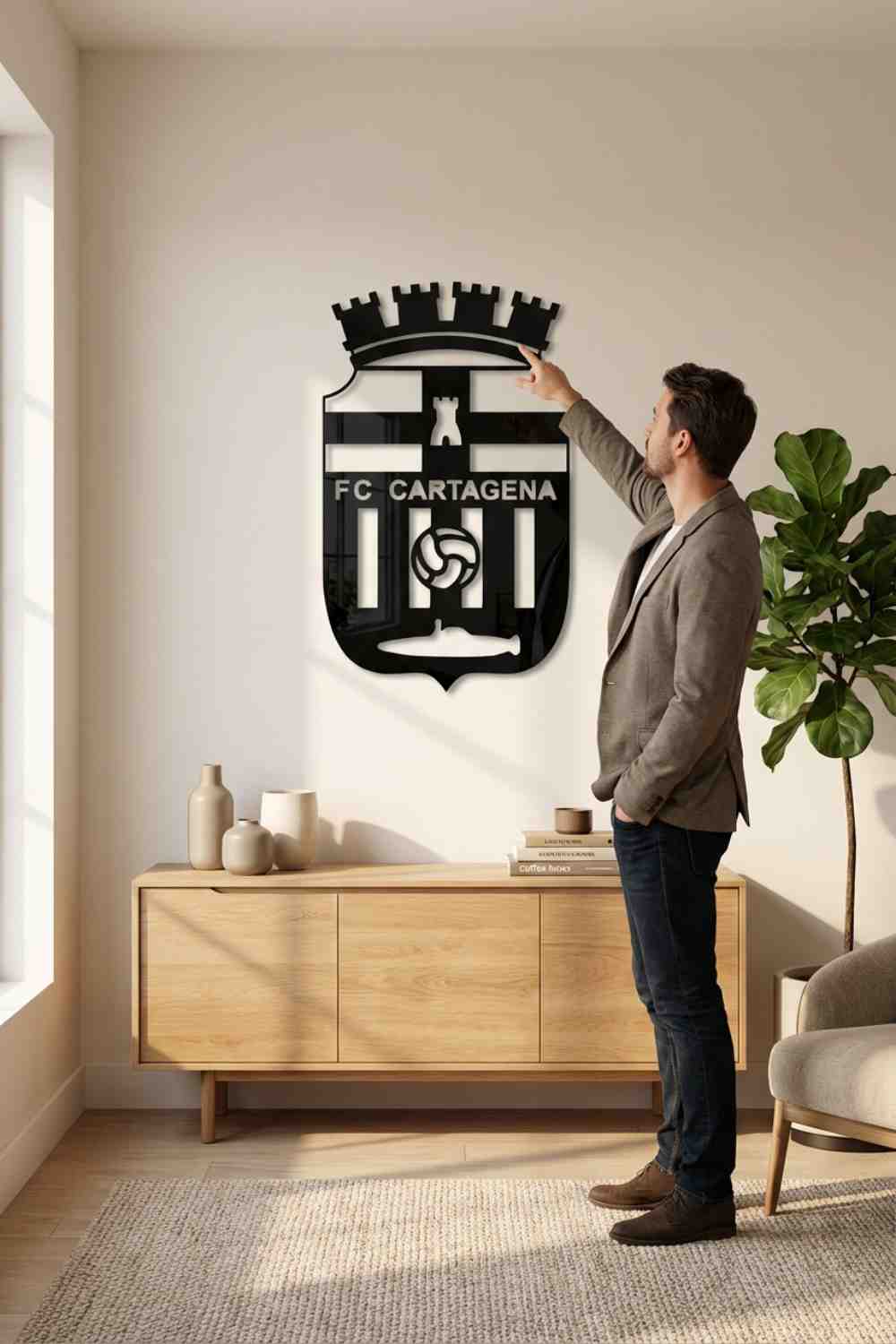 Fc Cartagena - Cuadro decorativo | Cortayrecorta.es